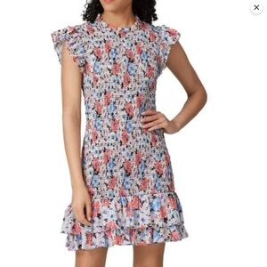Veronica Beard Cici Women's Multi-Color Floral Dress Size 8